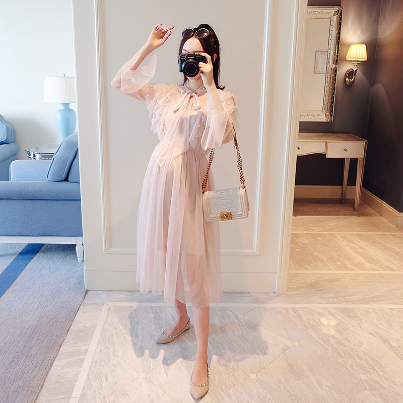 孕婦春裝連衣裙套裝時尚款2019新款韓版網紗孕婦打底衫秋冬 內搭在類目 孕婦裝/孕產婦用品/營養, 孕婦裝, 連衣裙中 - 來自Buy2taobao.com提供專業的淘寶代購服務