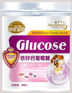  佳优宝贝铁锌钙葡萄糖 适合全阶段 500g