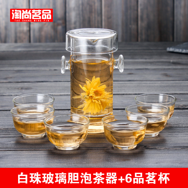泡茶壺包郵加厚沖茶器 耐熱玻璃雙耳杯花草茶具 透明玻璃茶杯在類目 餐飲具, 茶具, 茶壺中 - 來自Buy2taobao.com提供專業的淘寶代購服務