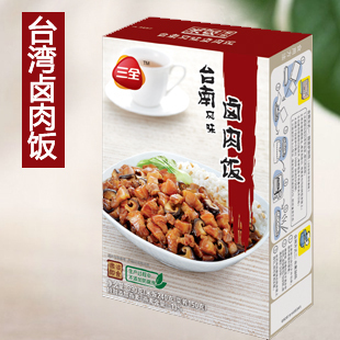  三全方便米饭速食营养快餐非自热卤肉390g微波加热买三包邮