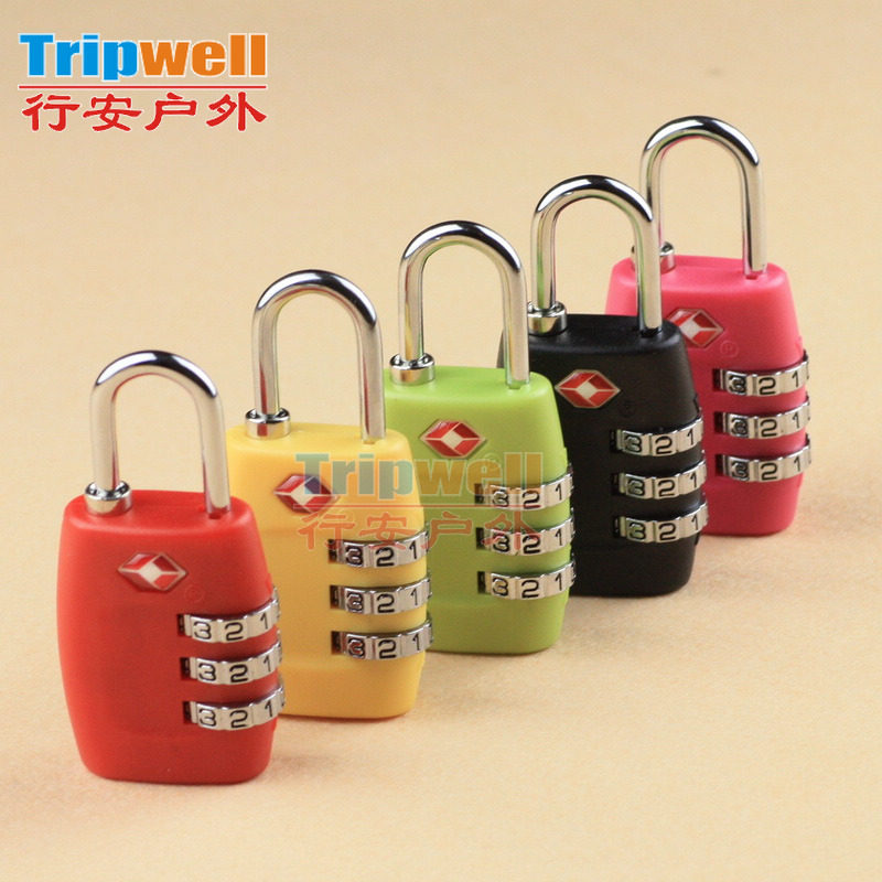 Just customs lock TSA combination lock travel alarm-luggage trolley luggage lock padlock 335 50g