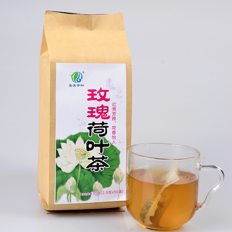 【来共点茶叶专营店】10份清凉女士荷叶花茶/袋泡茶