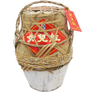  【热销1200坛 销量冠军】绍兴黄酒 女儿红5kg坛装花雕酒 破损包赔