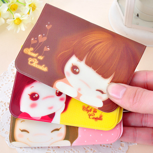  新款 韩国可爱妞子卡包 12卡位 女士卡包 银行卡套 卡夹 A940