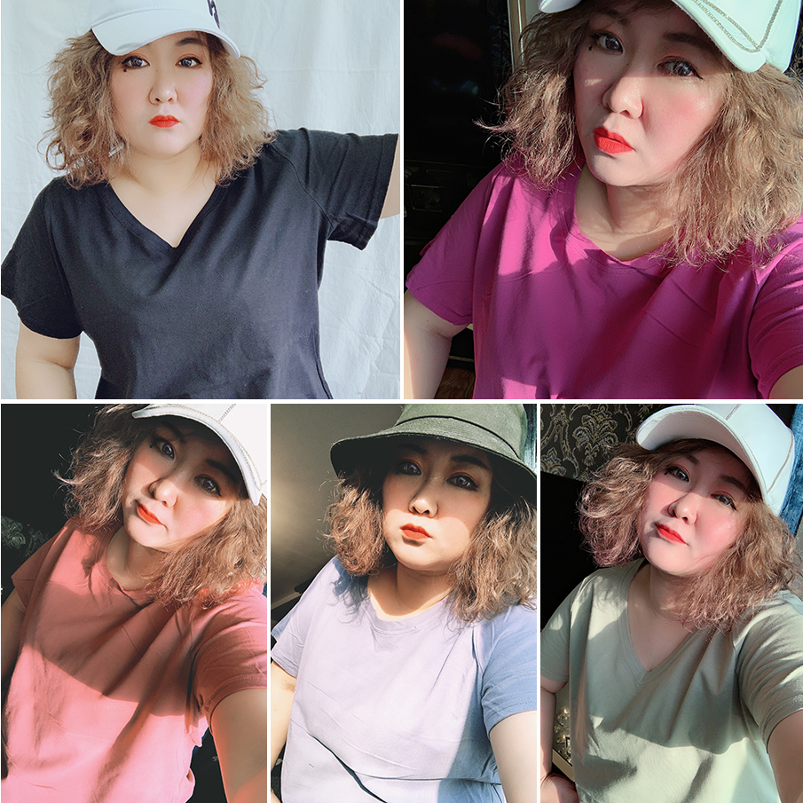 Large Women's jacket 2019 New fat mm Versatile Internal lap Solid T-shirt jacket Self cultivation T-shirtin the Women's clothing/Boutique , Large size women category - from Buy2taobao.com to provide professional Taobao agent buy service