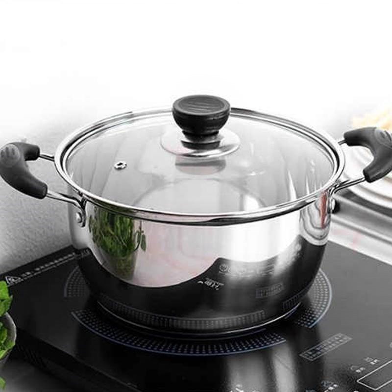 。不锈钢汤锅加厚家用小火锅煮粥煲汤不粘锅奶锅炖锅电磁炉通用锅在类目 厨房/烹饪用具, 烹饪用具, 锅具/煲/烧水壶, 汤锅中 - 来自Buy2taobao.com提供专业的淘宝代购服务