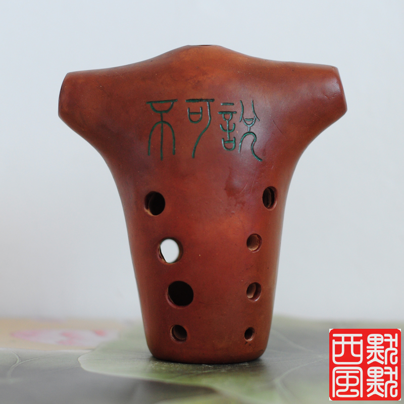 阴氏陶埙 中级演奏埙 十孔牛头埙 默默西风音乐铺在类目 乐器/吉他/钢琴/配件, 民族乐器, 民族吹奏乐器, 埙中 - 来自Buy2taobao.com提供专业的淘宝代购服务