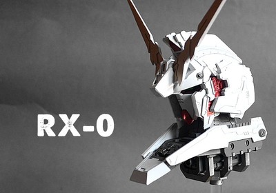 1:35 rx-0 独角兽高达头像 可变形态 内附完成图片和教程