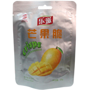  乐滋 芒果脆/芒果干 冻干技术航天零食品 20（26）g 绿色食品