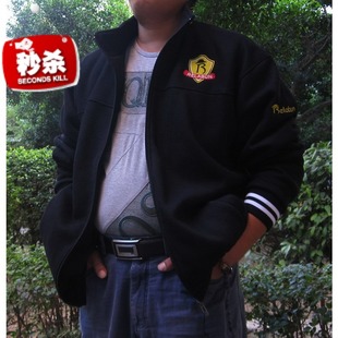  外贸胖子加肥加大特大码男装外套肥佬超大码立领卫衣R/160胸围