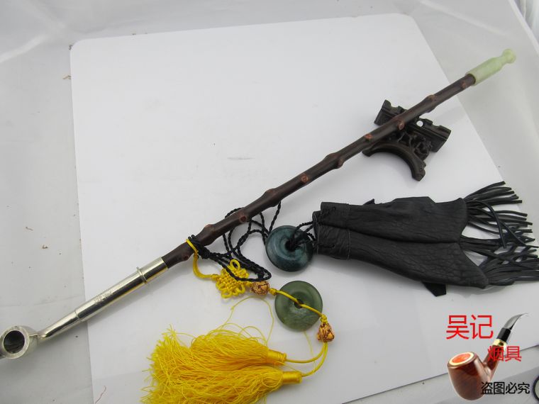 吴记中式旱烟袋老式烟斗白铜烟锅旱烟袋旱烟锅老烟斗老烟袋在类目 ZIPPO/瑞士军刀/眼镜, 烟具, 烟斗中 - 来自Buy2taobao.com提供专业的淘宝代购服务