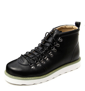  TIDEHOMME 秋冬男靴英伦潮流户外工装靴牛皮马丁靴潮情侣鞋靴子