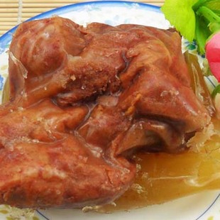  山西特产正宗平遥牛肉 带皮牛肉250g 富含胶原白养颜美容2包包邮
