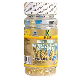  康纽莱天然维生素E软胶囊 内服外用 美容养颜 男女抗衰老 维e胶囊