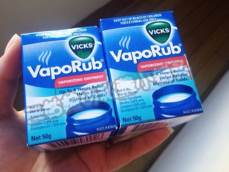 德国Vicks VapoRub舒缓抗感冒通鼻止咳薄荷按