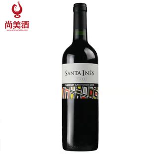  尚美酒 智利进口红酒 卡伯纳苏维浓干红葡萄酒 原装原瓶红酒