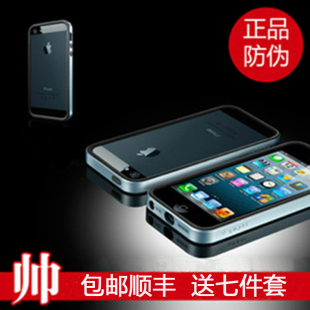  SGP大黄蜂iPhone5保护壳 边框套壳 信号圈 苹果5手机壳硅胶套外壳
