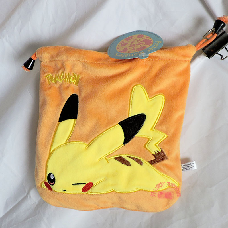 Plush Bundle pocket Pikachu Mobile phone set Change Wallets Easily bear Cartoon Makeup Storage Hand carry Small bagin the Play mode/Anime/Periphery/cos/Board games , Cartoon/Animation around , Cartoon backpack/Wallet/Bags category - from Buy2taobao.com to provide professional Taobao agent buy service