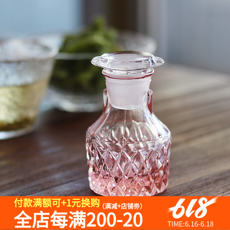 日本石冢硝子ISHIZUKA水晶玻璃瓶手工酱油瓶子醋瓶小号彩色调味罐在类目 厨房/烹饪用具, 厨用小工具/厨房储物, 储物瓶罐/厨房储物器皿, 调味瓶罐中 - 来自Buy2taobao.com提供专业的淘宝代购服务
