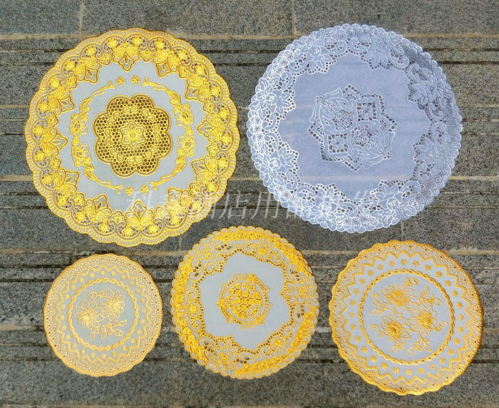 PVC烫金垫杯垫烟盅垫烟灰缸垫 餐桌塑料垫 玻璃杯垫 杯托餐垫|ruв категории посуда, кубок/кубок/чайник, подставки - от Buy2taobao.com для оказания профессиональной услуги покупки агента Taobao