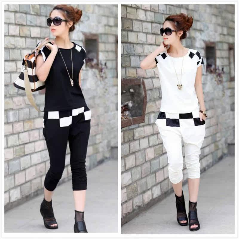 蘑菇街2013<em>夏装新款韩版女装</em>欧洲站运动休闲