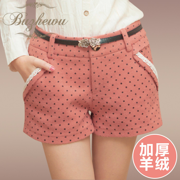 冬季短裤甜美旗舰店|短裤配什么上衣图片|牛仔