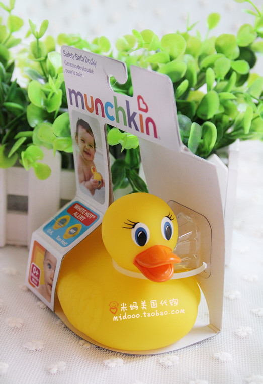 美国Munchkin麦肯奇/齐 测水温感温洗澡黄色小鸭子不含BPA 会变色|ruв категории подгузник/шампунь/вскармливать/тележка кроватью, ванна для ухода за кожей ребенка, измеритель температуры воды - от Buy2taobao.com для оказания профессиональной услуги покупки агента Taobao
