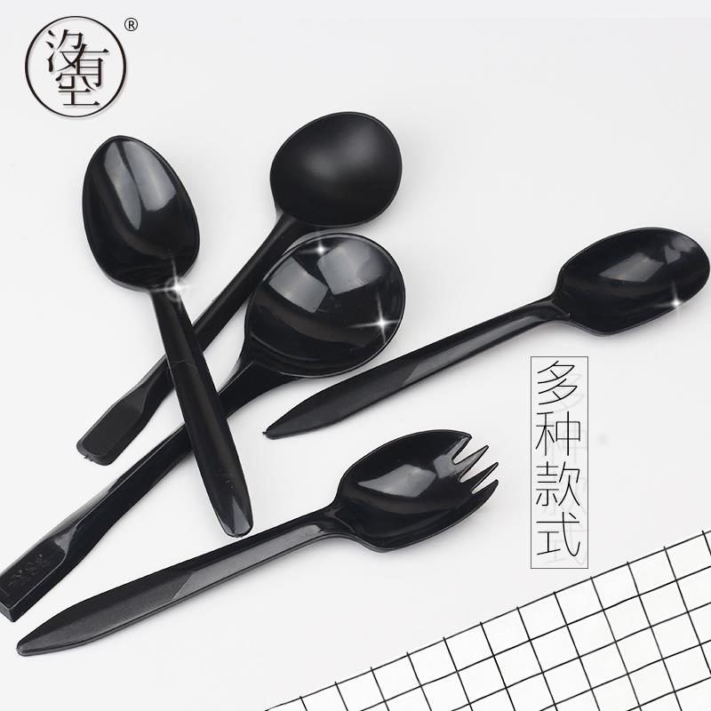 壹次性勺子包郵透明調羹加厚外賣打包塑料湯勺湯匙甜品勺飯勺在類目 餐飲具, 餐具, 配套瓷器, 調羹/飯勺中 - 來自Buy2taobao.com提供專業的淘寶代購服務