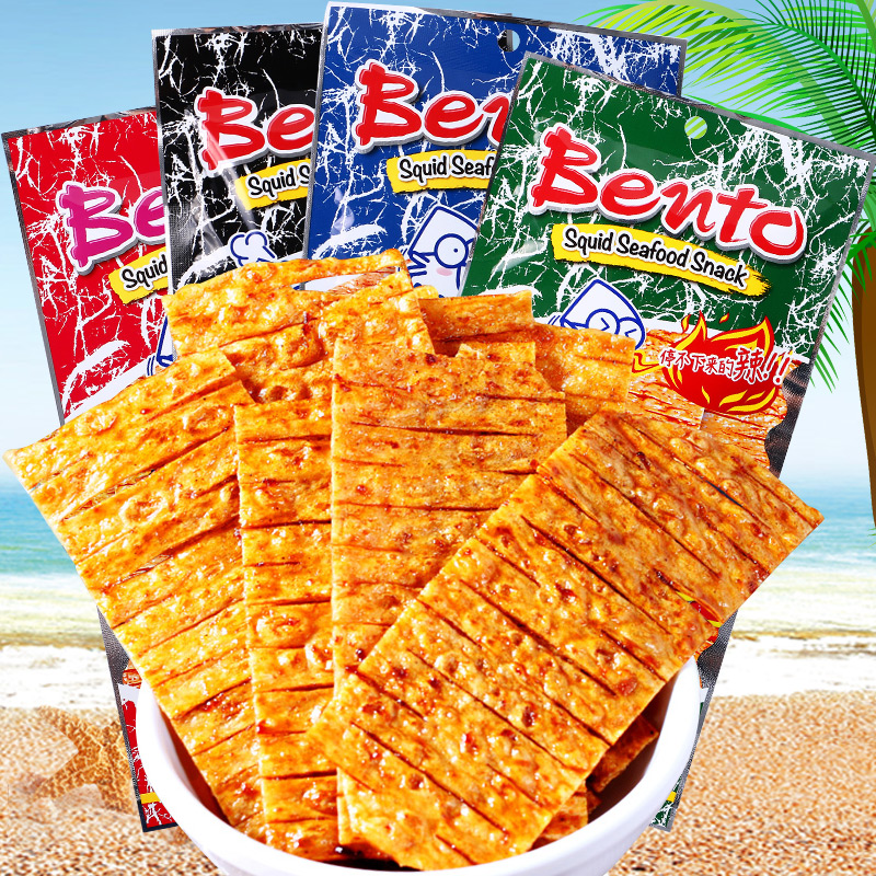 泰国进口拌多乐bento超味甜辣味鱿鱼干鱿鱼片20g组合海鲜零食品在类目 零食/坚果/特产, 鱿鱼丝/鱼干/海味即食, 即食鱿鱼零食中 - 来自Buy2taobao.com提供专业的淘宝代购服务
