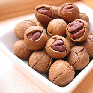  坚果炒货 临安特产13年新货 大籽奶油手剥山核桃小核桃