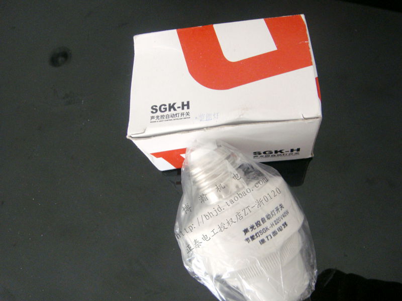德力西牌SGK-H聲光控開關 可控節能燈 LED燈在類目 電子/電工, 智能家居系統, 智能開關中 - 來自Buy2taobao.com提供專業的淘寶代購服務
