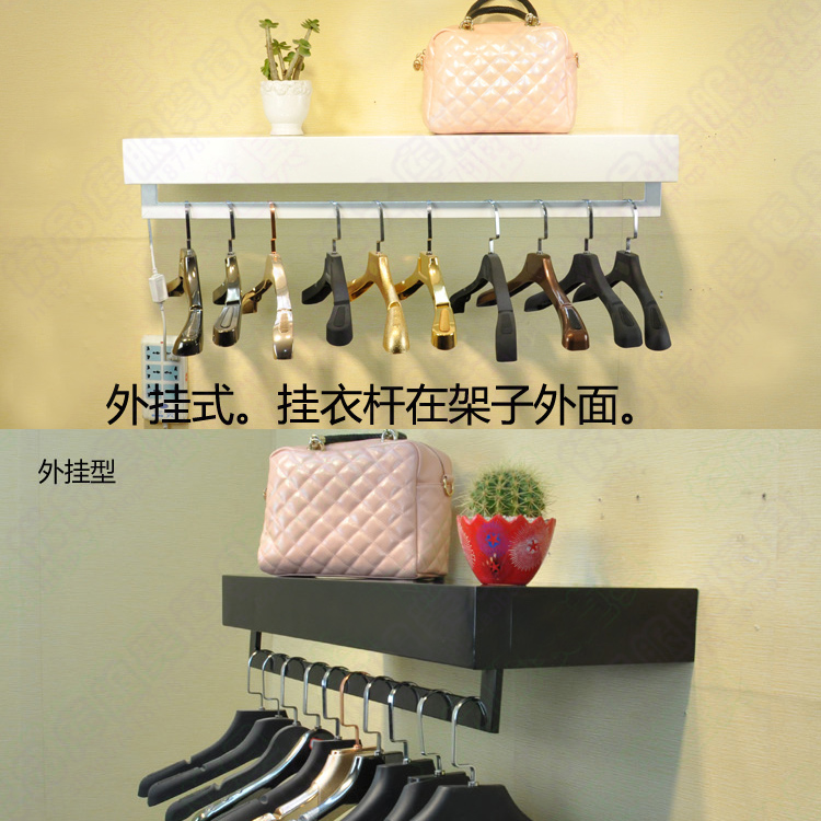 服装店衣架展示货架 衣服壁挂 高档田园上墙抽屉式铁板侧挂|ruв категории коммерческий/офисная мебель, магазин одежды, мебели, одежда для отображения - от Buy2taobao.com для оказания профессиональной услуги покупки агента Taobao
