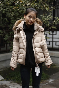  冬装修身棉衣大码毛球女装短款棉服女加厚LEIXUAN 012018年度盛典