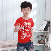 2 Kids Boys short-sleeved t-shirt cotton summer 2013 new children's T-shirts for men and children