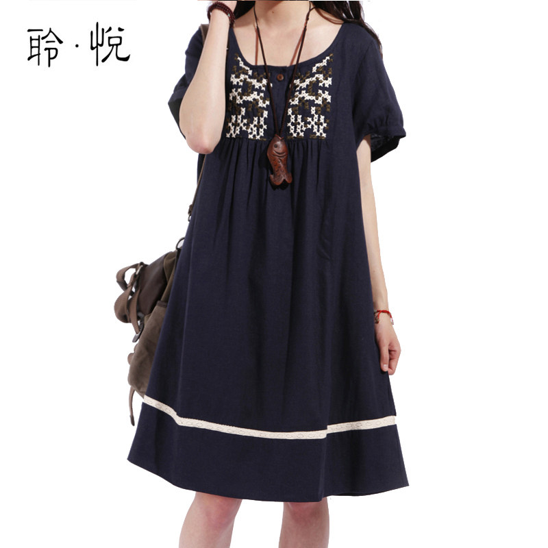 <em>聆悦</em> 2013<em>女装</em>夏装新款 夏季韩版胖MM<em>大码</em>宽