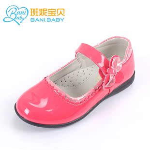  春夏新款韩版儿童鞋女童PU皮鞋4-7-9-11-13岁糖果色公主单鞋