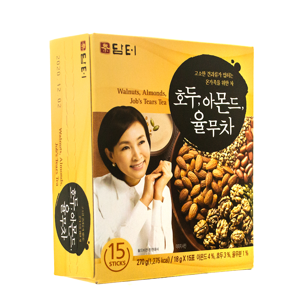 韩国丹特牌坚果薏米谷物固体饮料 八宝茶薏米茶 270g(15包)(784)在类目 咖啡/麦片/冲饮, 饮料, 其它饮料中 - 来自Buy2taobao.com提供专业的淘宝代购服务