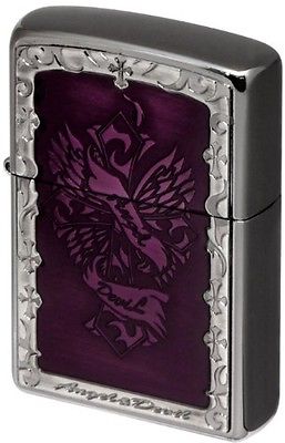 美国代购原装全新芝宝Zippo打火机 紫色图案银框架在类目 ZIPPO/瑞士军刀/眼镜, 品牌打火机及配件, ZIPPO/芝宝中 - 来自Buy2taobao.com提供专业的淘宝代购服务