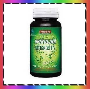  汤臣倍健 螺旋藻 50片 无条码促销装 6瓶 300片