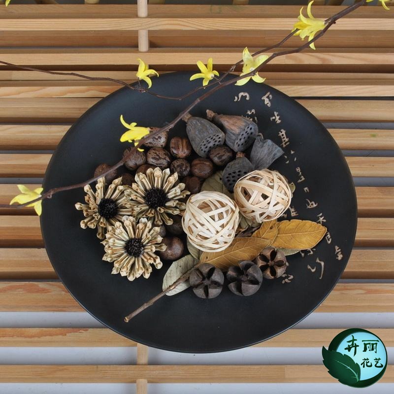 天然植物干花 仿真花摆件 客厅台面 餐桌 盘装饰花 圆盘干花套装在类目 家居饰品, 花瓶/花器/仿真花/仿真饰品, 干花/花瓣/干花包/干树枝中 - 来自Buy2taobao.com提供专业的淘宝代购服务