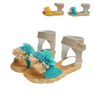  正品儿童鞋子小孩夏季凉鞋单鞋学生天才米奇时尚绣花罗马凉鞋公主