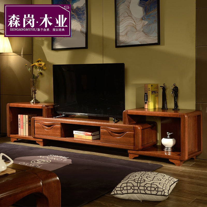 森崗現代中式金絲檀木電視櫃 全實木伸縮地櫃 可拉伸儲物櫃廳櫃在類目 住宅傢俱, 櫃類, 電視櫃中 - 來自Buy2taobao.com提供專業的淘寶代購服務