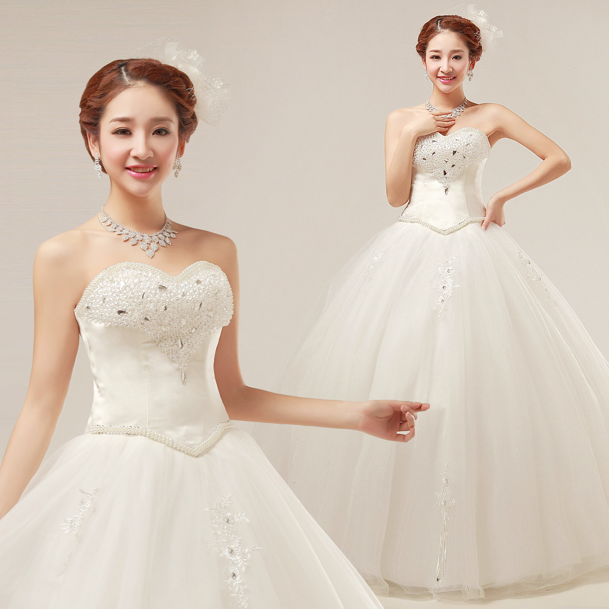 新款2013抹胸婚纱礼服酒店婚纱蓬蓬裙绑带婚纱公主修身婚纱 新款2013抹胸婚纱礼服酒店婚纱蓬蓬裙绑带婚纱公主修身婚纱