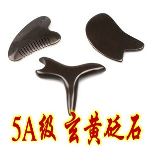 5A泗滨玄黄砭石刮痧板刮痧套装 砭石按摩棒足底按摩锥 梳子梳经络|ruв категории личный уход/Здравоохранение/массажное оборудование, меридиан медицинского оборудования, слом лист/Совет - от Buy2taobao.com для оказания профессиональной услуги покупки агента Taobao