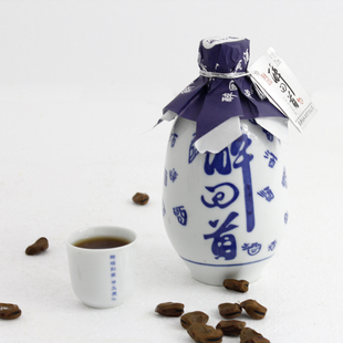  梦的味道 醉回首 绍兴黄酒八年陈酿 养生保健酒 正品 送酒杯