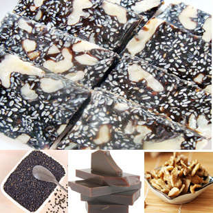  9.9山东东阿县阿胶糕即食阿胶固元膏80克经典型阿胶膏补血买5送1