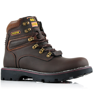  时尚冬季新款时尚潮流男靴 户外牛仔靴男式军靴子