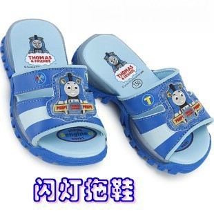  韩国进口 托马斯新款精品儿童闪灯拖鞋/凉拖鞋/休闲拖鞋(现货)