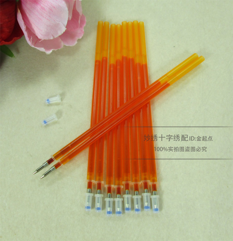 十字绣水溶笔 0.7橙色橙黄 黄色 粗头笔芯 十字绣笔芯0.1元1支|msdalam kategori rumah Fabrik, Cross Alat Jahit dan Aksesori, alat stitch silang, Air pen larut - dari Buy2taobao.com untuk memberikan perkhidmatan ejen Taobao profesional membeli