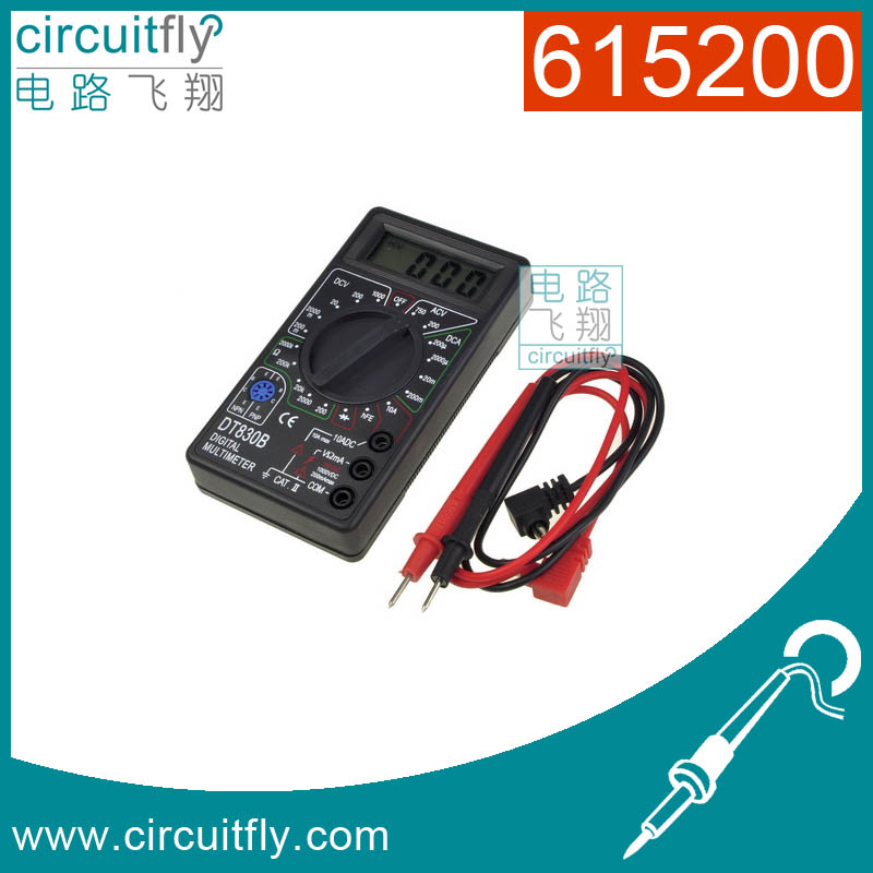 615200数字万用表DT-830B 配电池 表笔 带保险管在类目 五金/工具, 仪器仪表, 万用表中 - 来自Buy2taobao.com提供专业的淘宝代购服务
